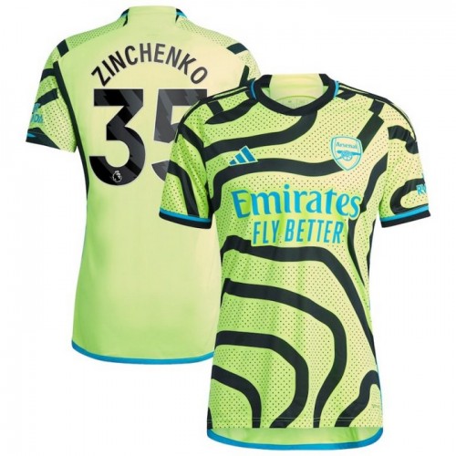 Günstige Fußballtrikots Arsenal Zinchenko 35 Auswärtstrikot 2023-24 Kurzarm Günstige Fußballtrikots Arsenal Zinchenko 35 Auswärtstrikot 2023-24 Kurzarm
